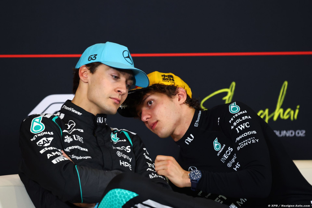 Avec Russell et Antonelli, le spectre Hamilton - Rosberg plane-t-il chez Mercedes F1 ?