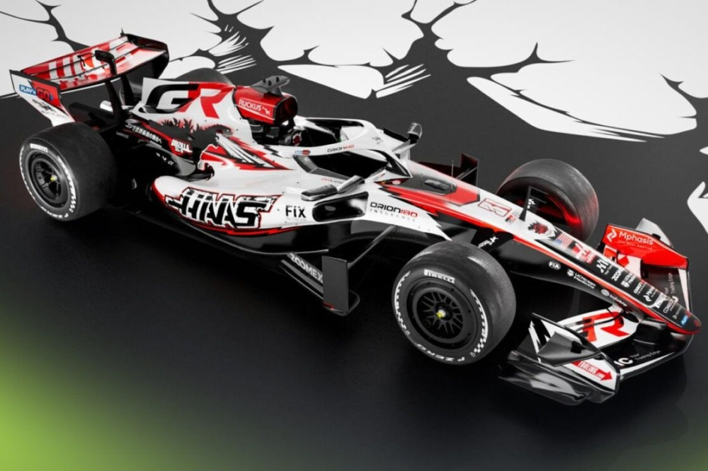 Haas dévoile une livrée 