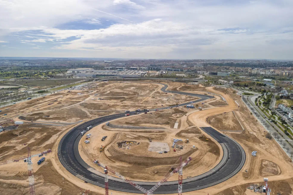 Madring : un chantier loin d'être terminé et qui inquiète la F1 à 6 mois du GP d'Espagne