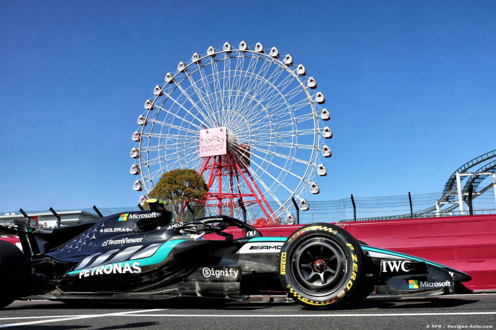 Les pilotes Mercedes F1 sont 'satisfaits' de leur vendredi mais se méfient des McLaren