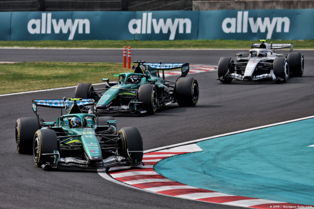 Aston Martin F1 'n'avait pas le rythme' mais voit enfin un drapeau à damier