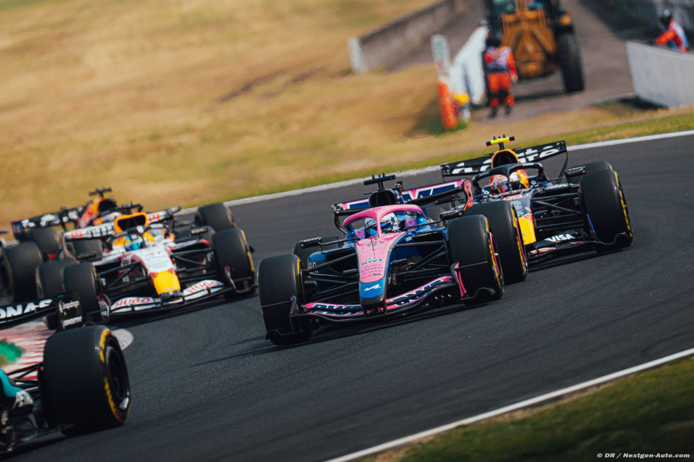 Alpine F1 est 'dans le match avec Red Bull' dans la hiérarchie du peloton