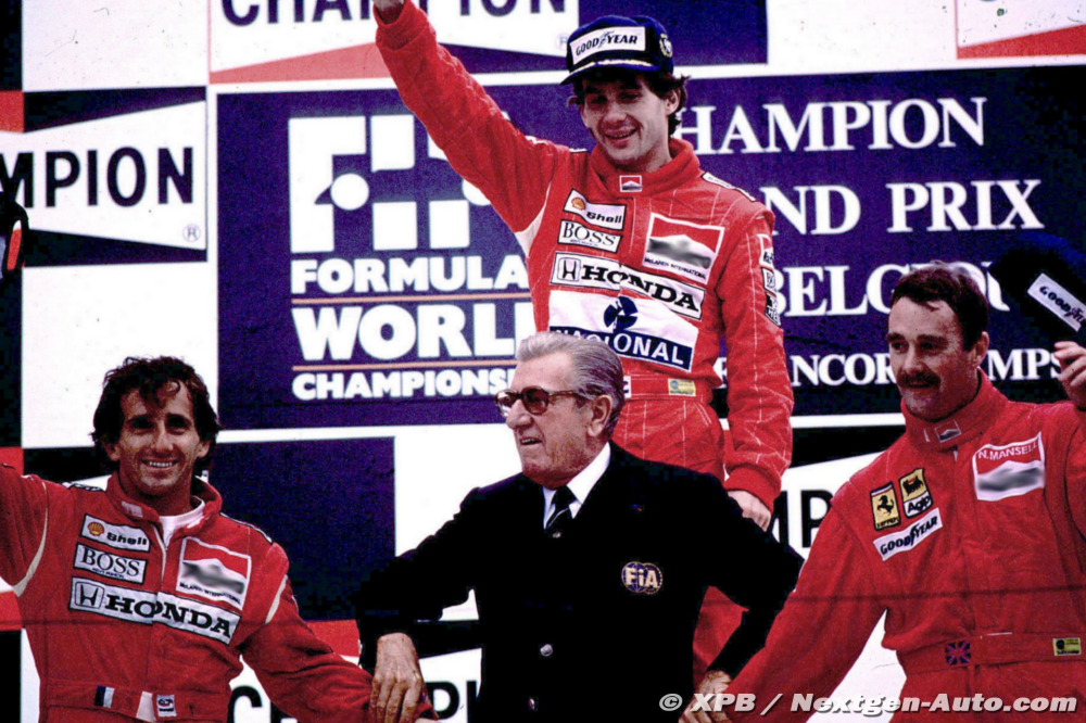 Mansell 'arrogant', Prost 'introverti' et Senna 'dévoué' : Coulthard a connu trois champions différents