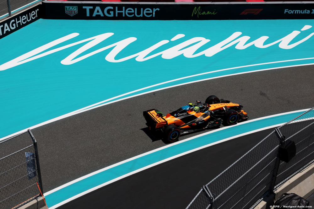 Norris est heureux de déjà 'récompenser' McLaren F1 avec la pole du Sprint