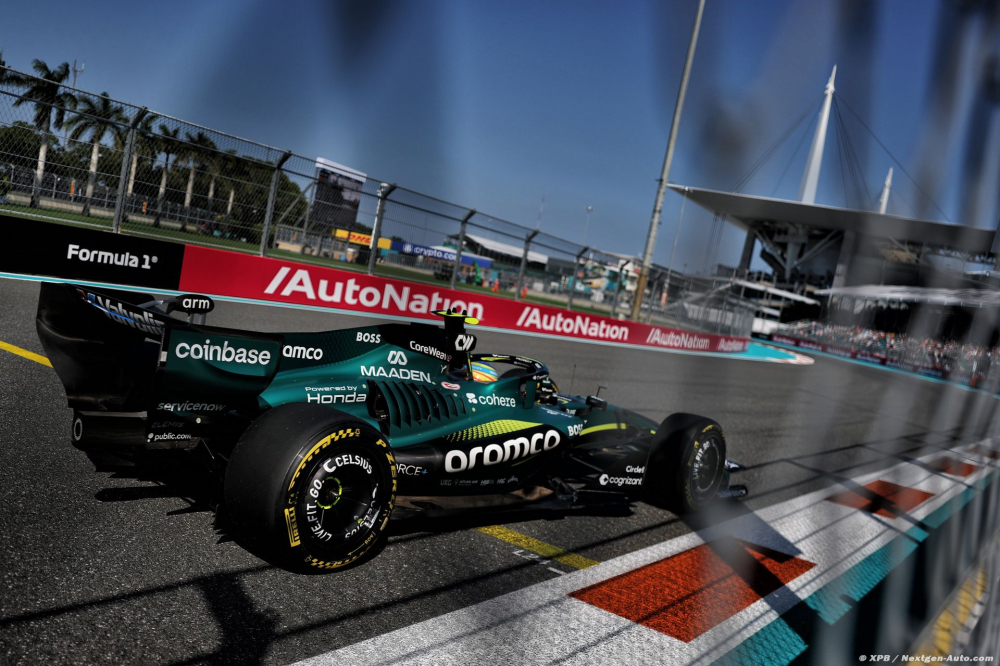 Alonso déplore un 'plus grand écart' entre Aston Martin F1 et ses rivales à Miami