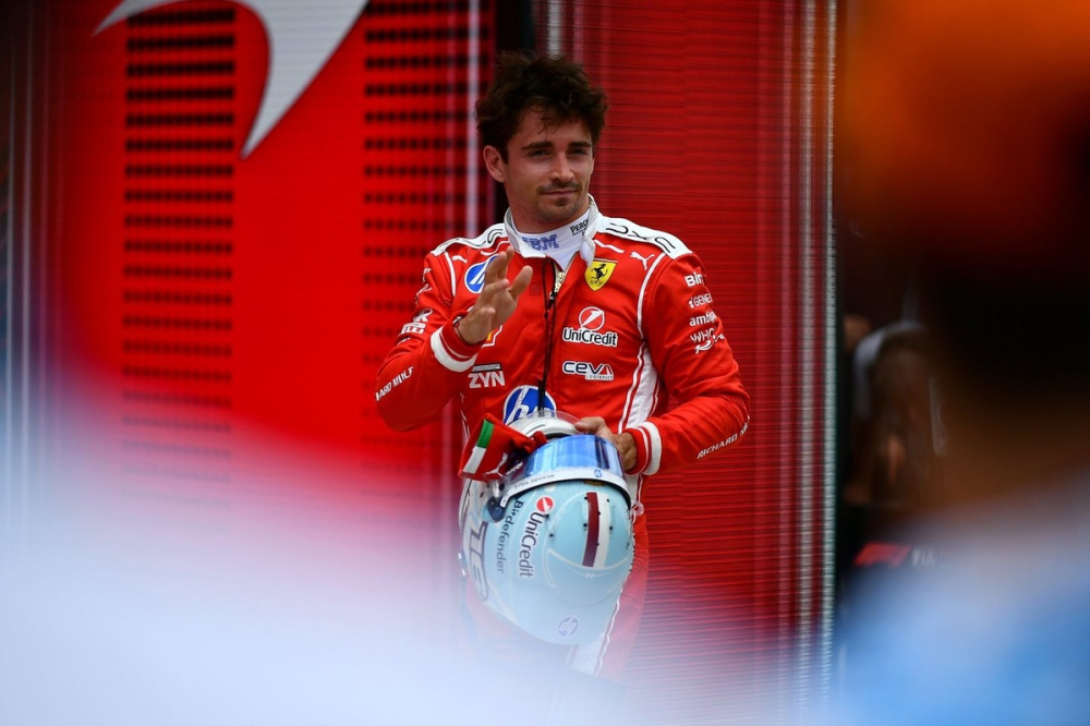 Leclerc moins à l'aise que vendredi : 