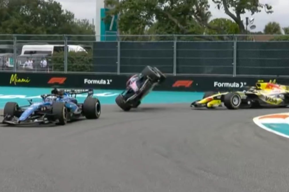Gasly, l’impressionnant crash à Miami (vidéo)