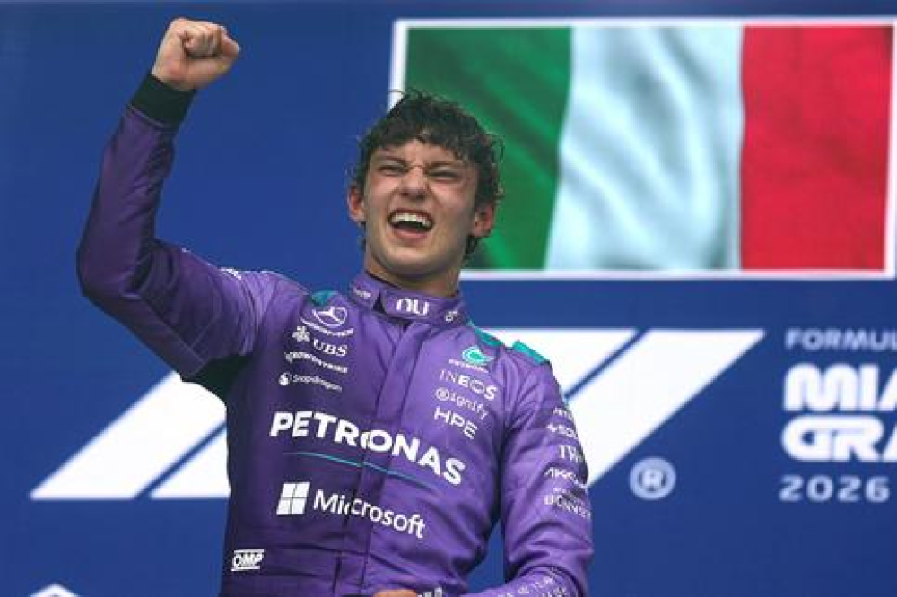 Kimi Antonelli remporte un troisième Grand Prix consécutif, pour la reprise de la formule 1 à Miami