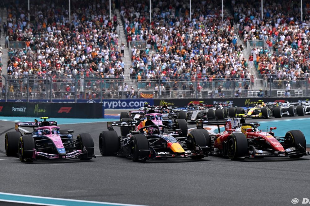 La F1 étudie une réduction de l'appui aérodynamique pour 2027