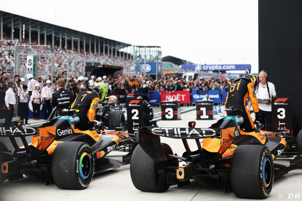 McLaren F1 a ressenti 'une grande satisfaction' face à ses progrès 'incroyables'