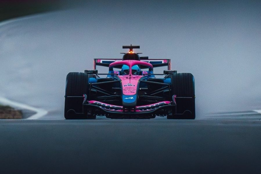 Gasly et Alpine étaient à Magny-Cours pour des tests de pneus pluie
