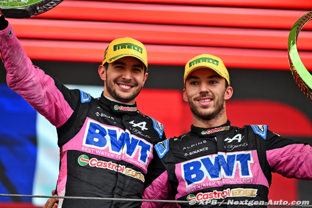 Ocon raconte le podium 'spécial' d'Interlagos 2024 pour clore son histoire avec Alpine F1