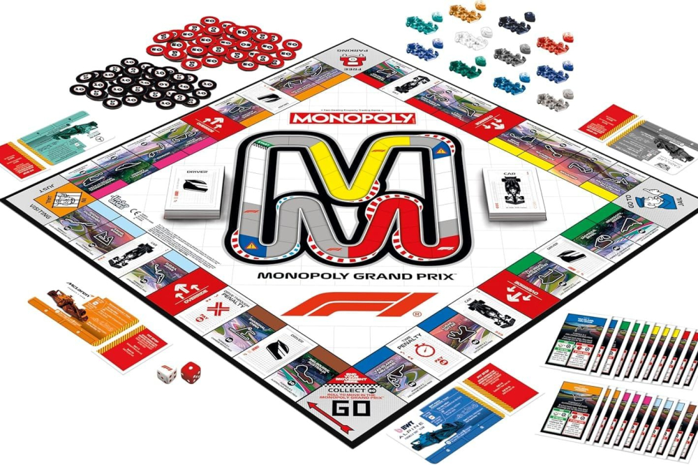 La F1 transforme le Monopoly en véritable Grand Prix !