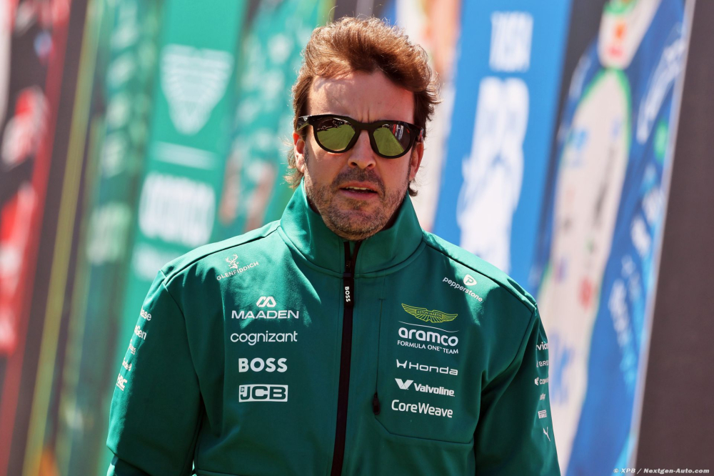Alonso ne pourra 'malheureusement' rien faire d'autre qu'optimiser son Aston Martin