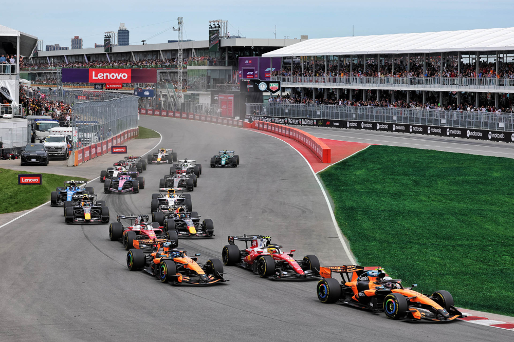 Deuxième, Norris a vécu 'une bonne course' face à des pilotes Mercedes F1 'rapides'