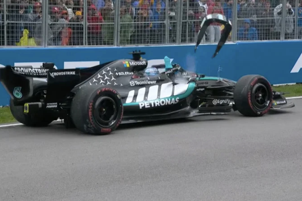 George Russell craque après un abandon cruel au Grand Prix du Canada