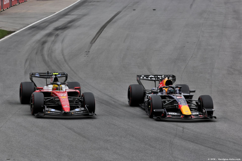 Verstappen est heureux de 'se battre à l'avant' du peloton et de signer un podium