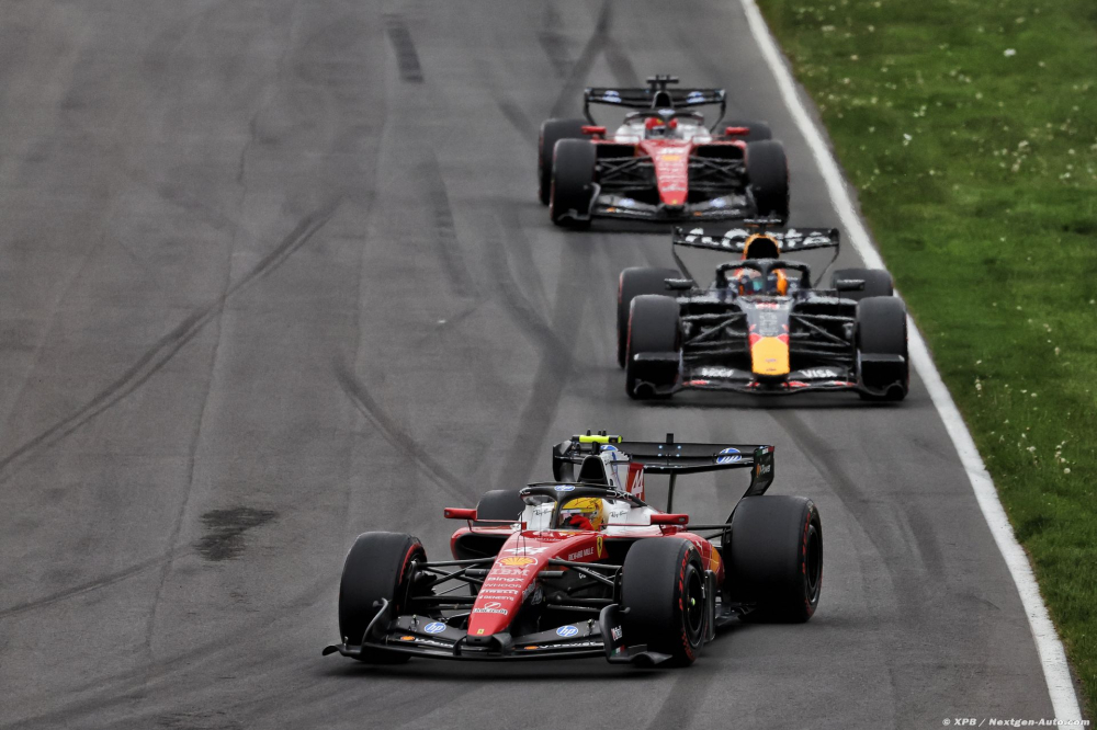 Hamilton remercie Ferrari pour une deuxième place 'incroyable' au Canada
