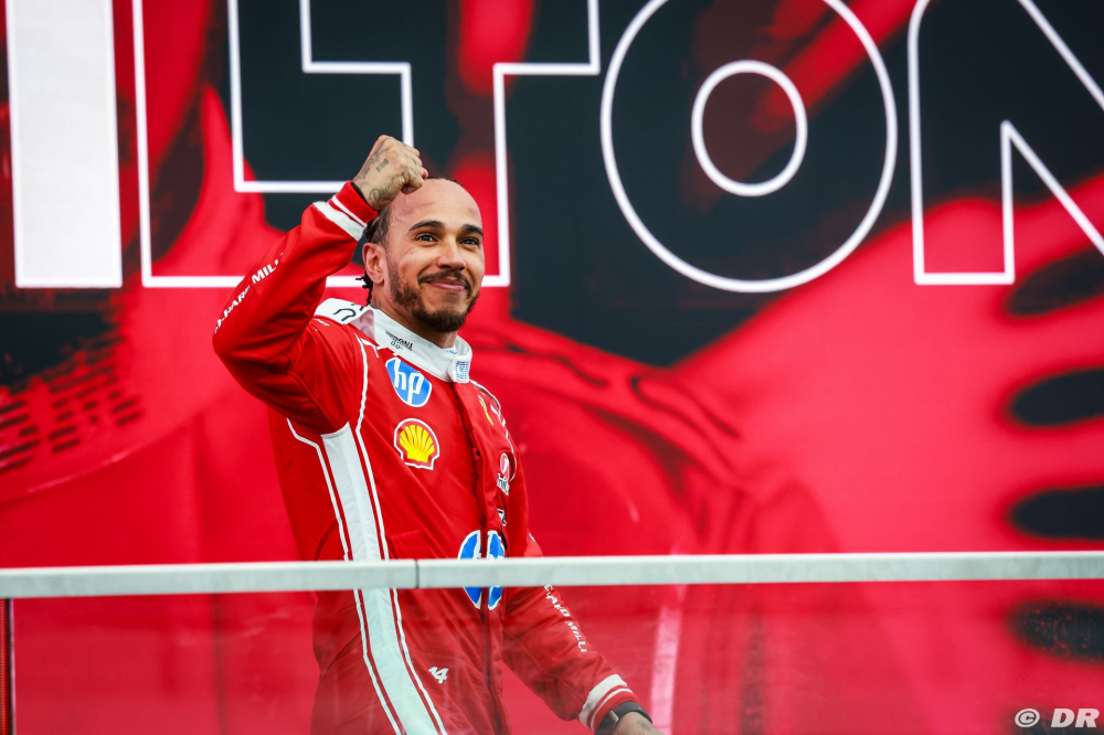 Hamilton révèle quel a été son 'porte-bonheur' au GP du Canada