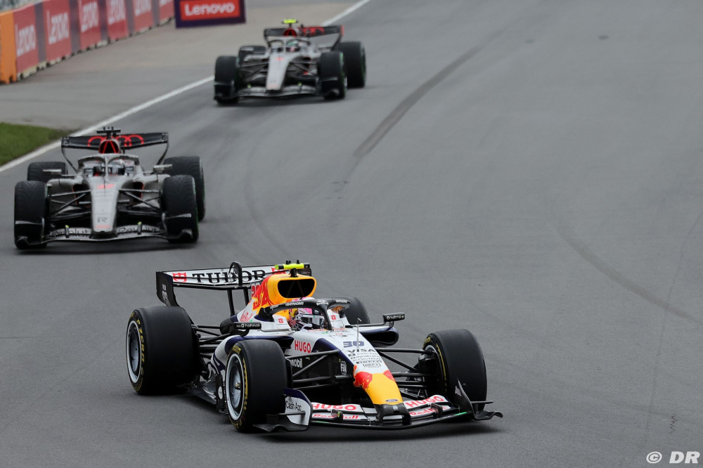 Racing Bulls veut se concentrer sur les 'points positifs' de son GP du Canada