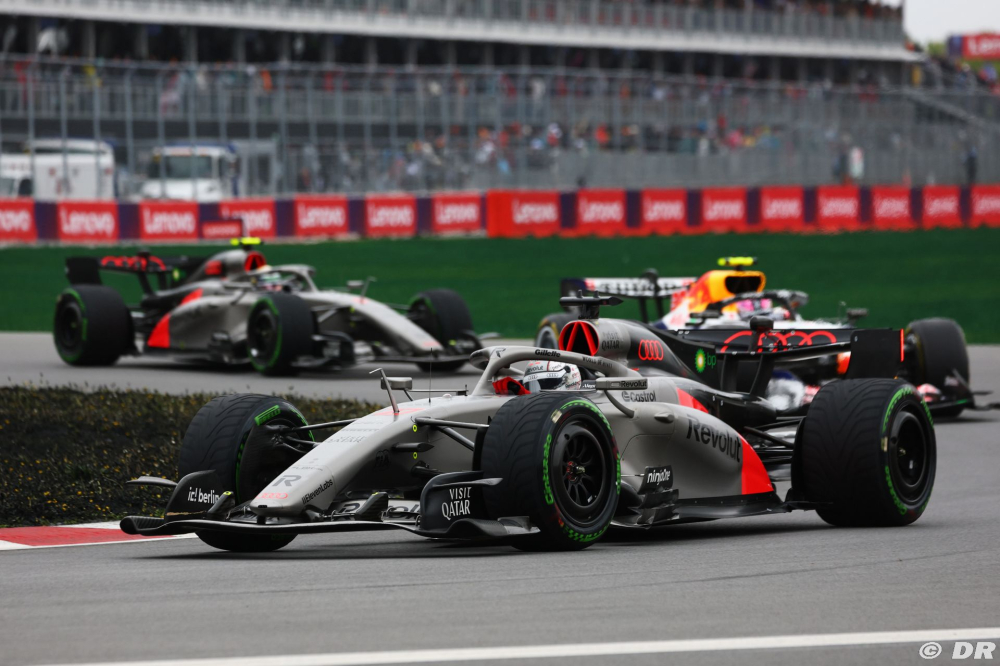 Audi F1 admet 'une stratégie peu judicieuse' qui coûte tout espoir de points