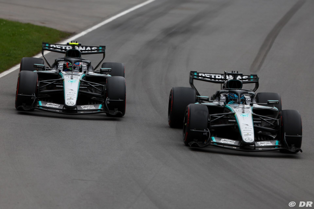 Mercedes F1 valide le projet de rééquilibrage des moteurs 2027