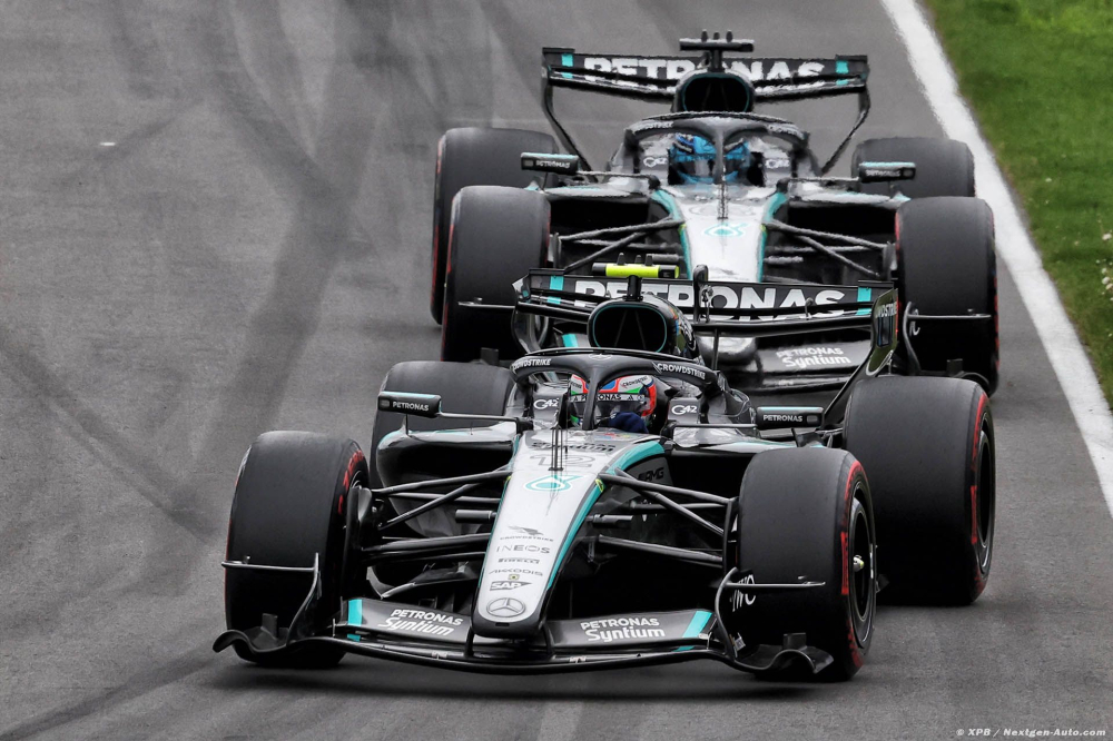 Comment le mode dépassement arrive à 'verrouiller' les F1 ensemble