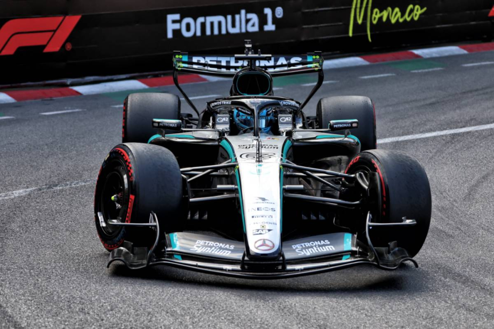 Russell pris en faute à Monaco : Mercedes écope d’une amende