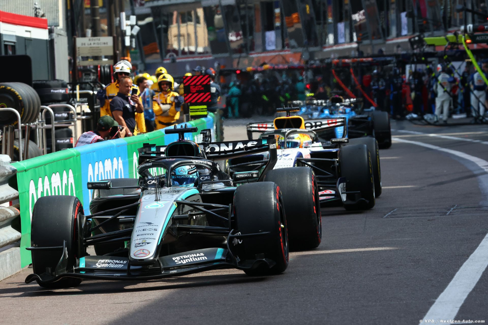 Mercedes F1 explique l'erreur sur la pénalité de Russell à Monaco