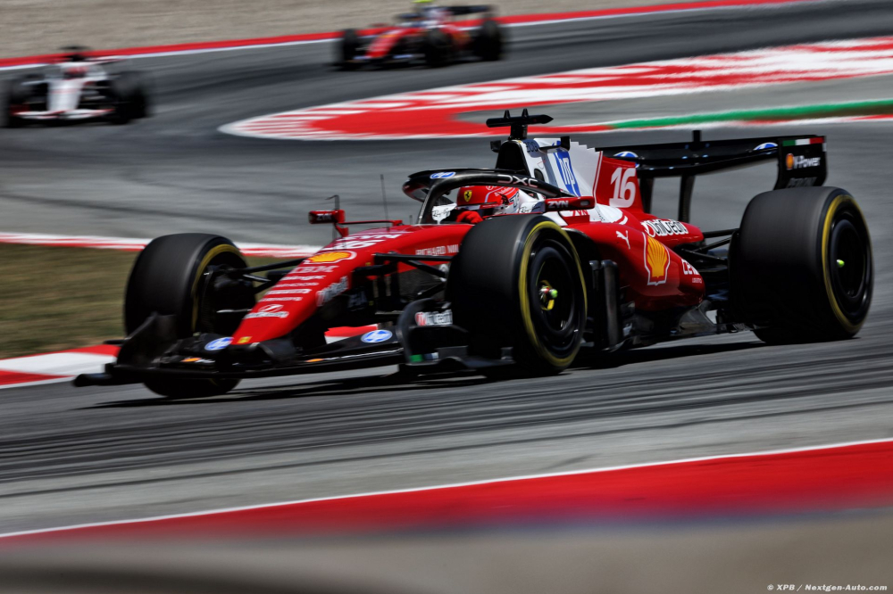Leclerc encourageant, Hamilton en retrait : Ferrari entre espoirs et interrogations avec ses évolutions