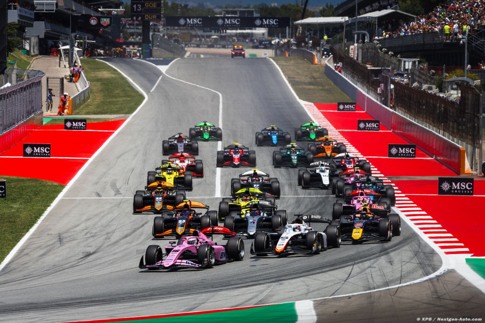 F2, Barcelone, Course Sprint : Maini s'impose devant Mini et Tsolov