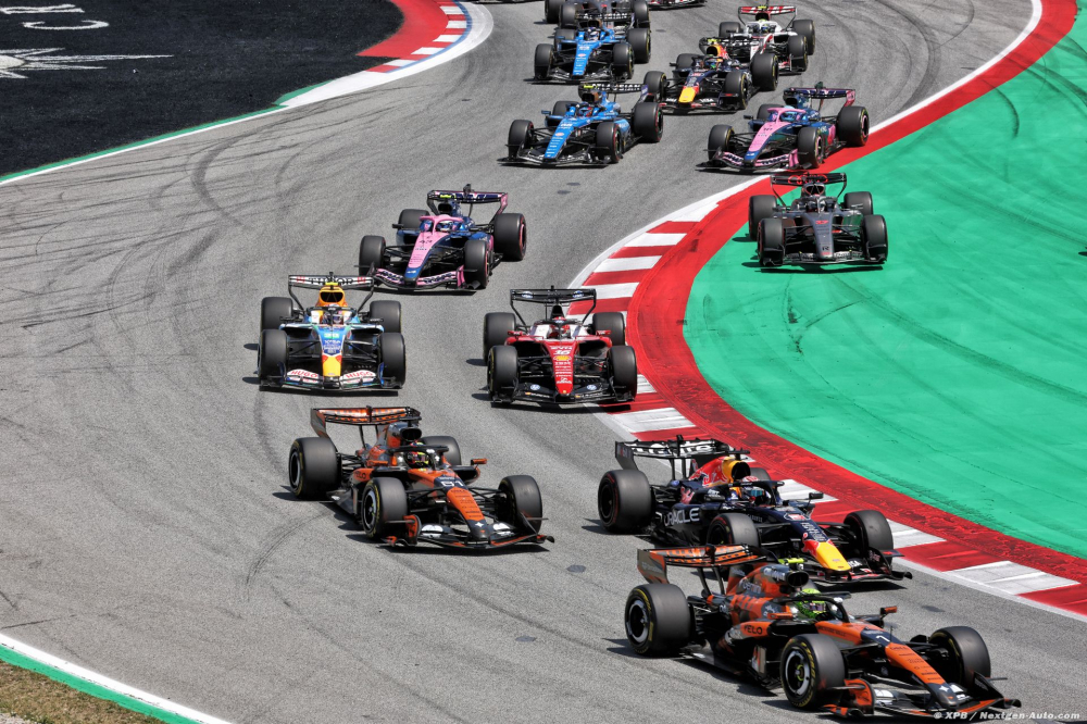 Norris a 'saisi sa chance' à Barcelone est il est 'heureux' de monter sur le podium