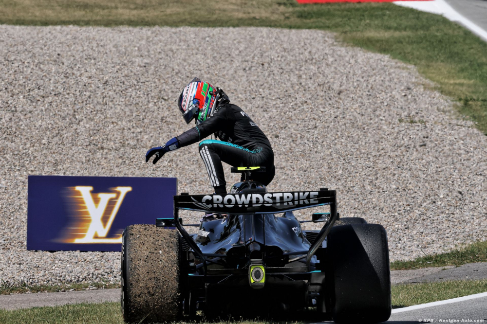 Antonelli pense qu'il aurait pu 'se battre' avec Hamilton mais il relativise son abandon