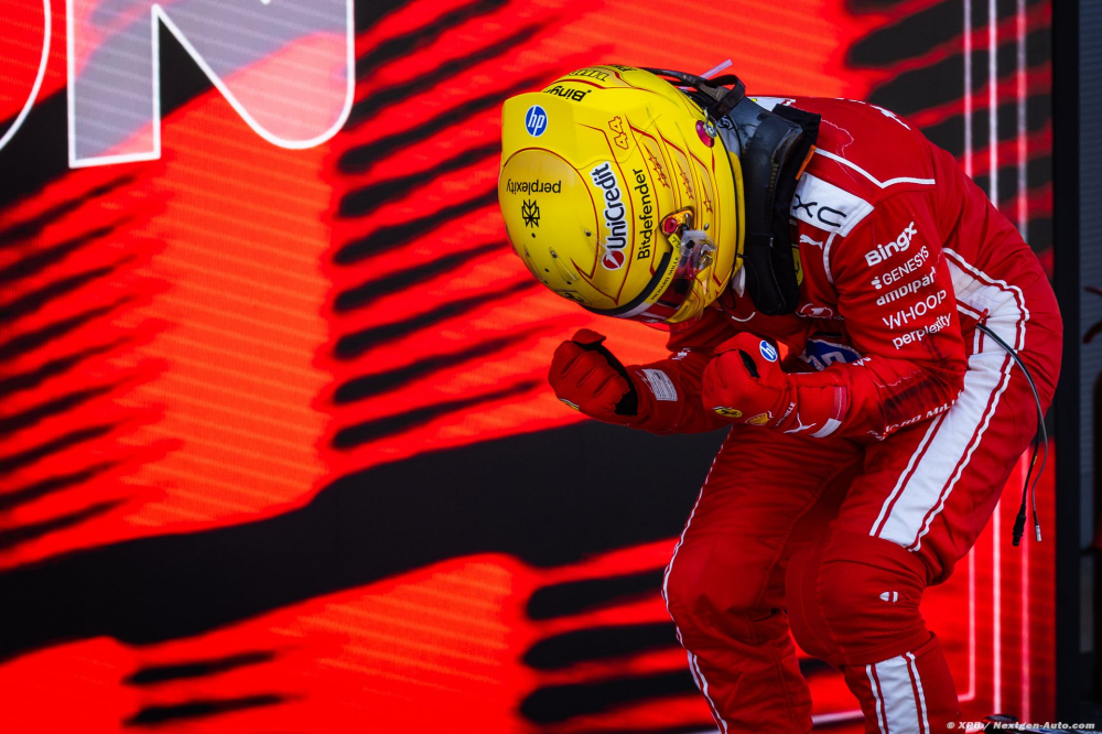 La victoire 'historique' de Hamilton saluée, tout comme la stratégie 'agressive' de Ferrari