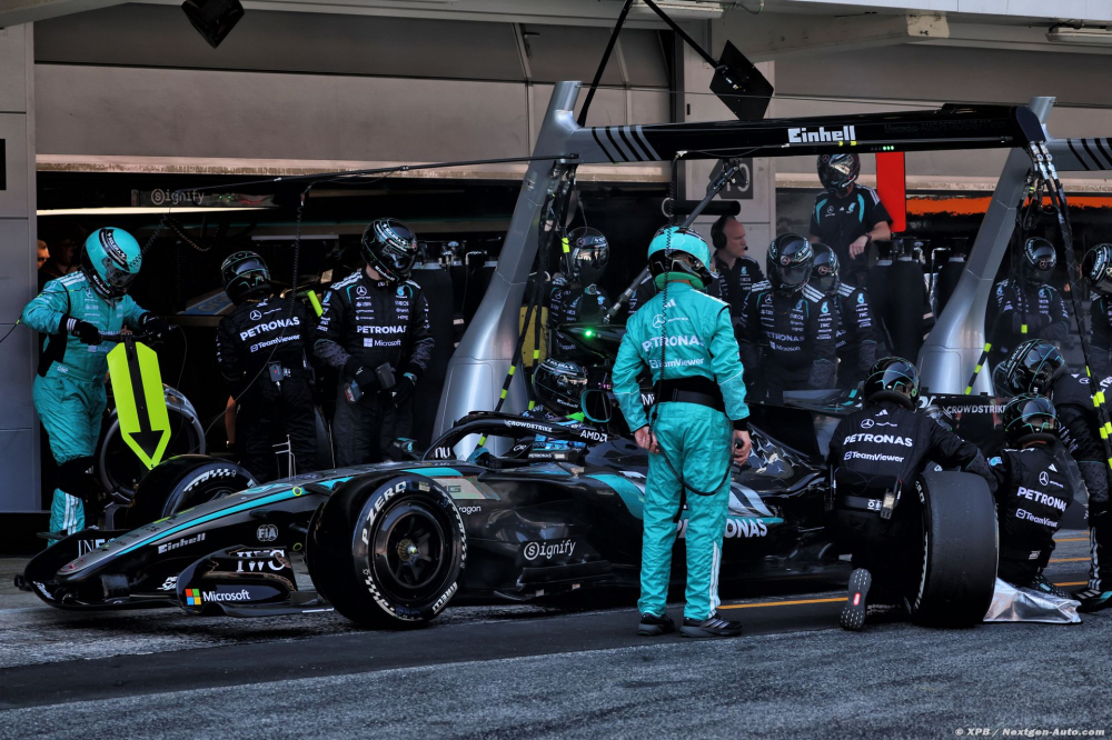 Mercedes F1 révèle être responsable de la fin de course difficile de Russell à Barcelone