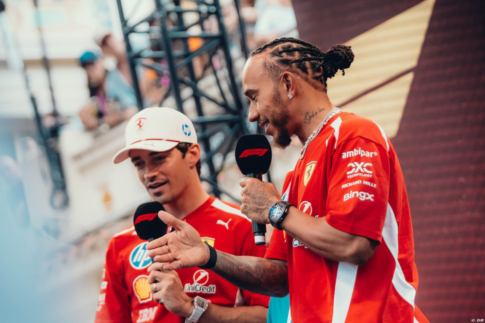 Leclerc ne s'attendait pas à un Hamilton aussi fort