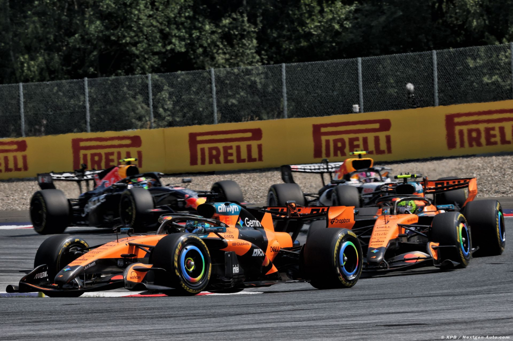 Piastri se félicite d'une 'course solide', Norris a perdu gros avec sa 'position en piste'
