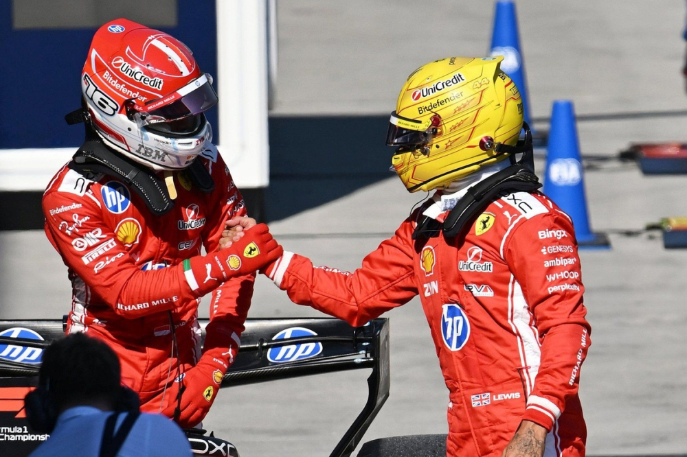Leclerc assure ne pas s'inquiéter de la forme de Hamilton : 
