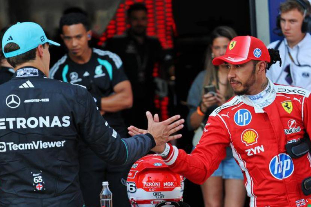 Les Ferrari d'Hamilton et Leclerc chassent les Mercedes d'Antonelli et Russell : le duel est lancé au GP d'Autriche