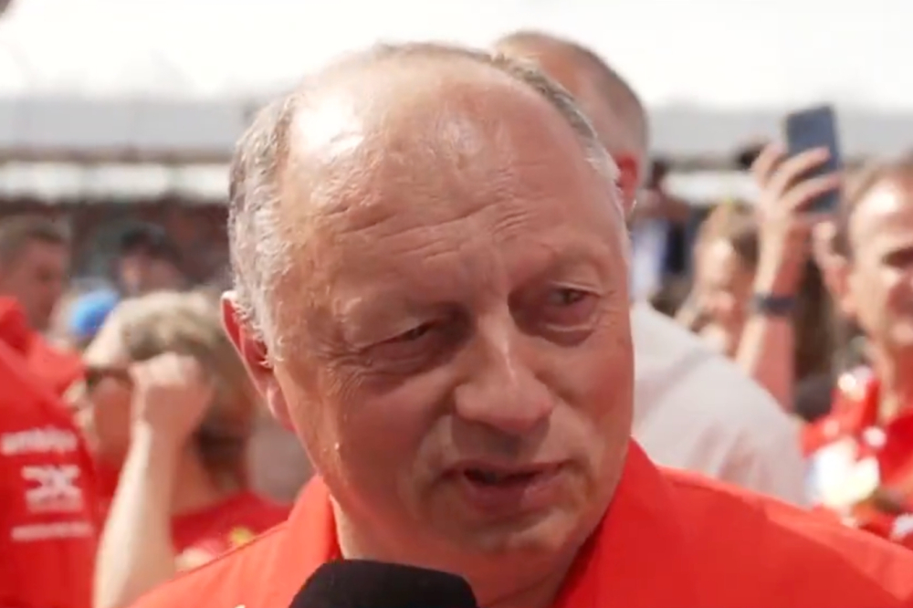 GP de Grande-Bretagne de F1 - Frédéric Vasseur salue la victoire de Charles Leclerc : 