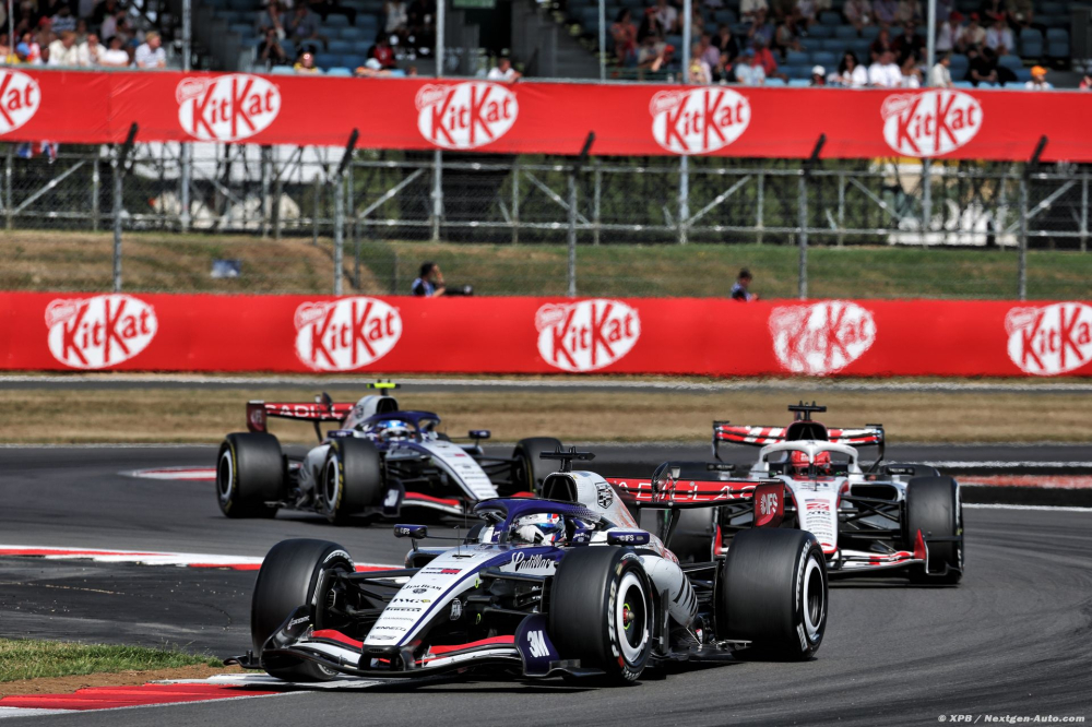 Cadillac F1 de retour à l'arrivée avec ses deux voitures en Grande-Bretagne