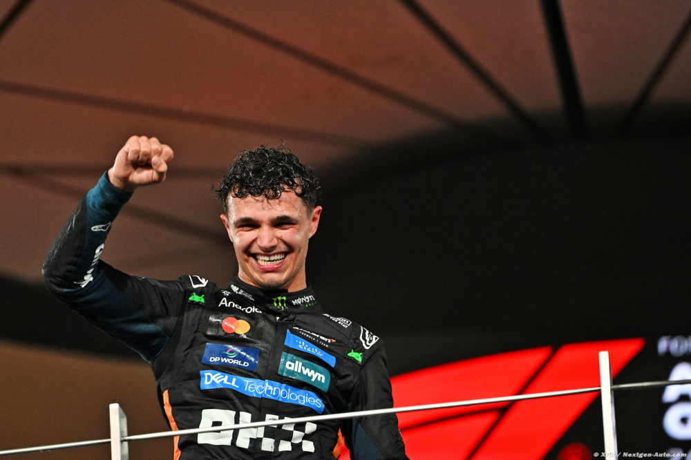 Norris révèle qu'il est 'plus détendu' maintenant qu'il est champion du monde de F1