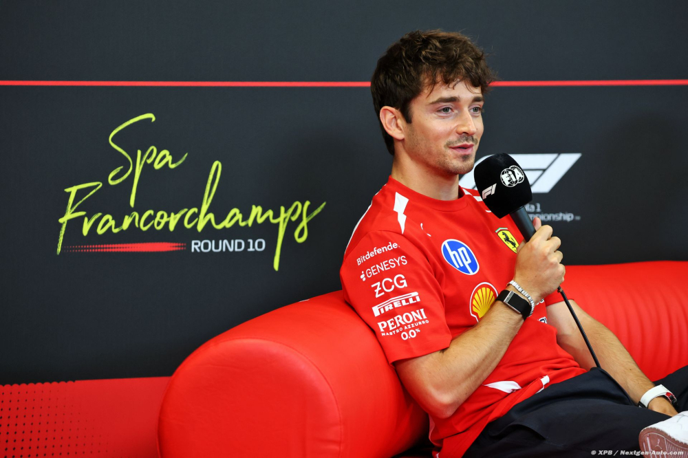 Leclerc a 'une totale confiance' en Vasseur sur la gestion du budget de Ferrari