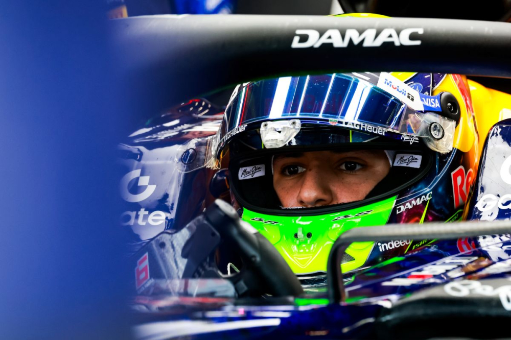Isack Hadjar partira en fond de grille lors du Grand Prix de Belgique