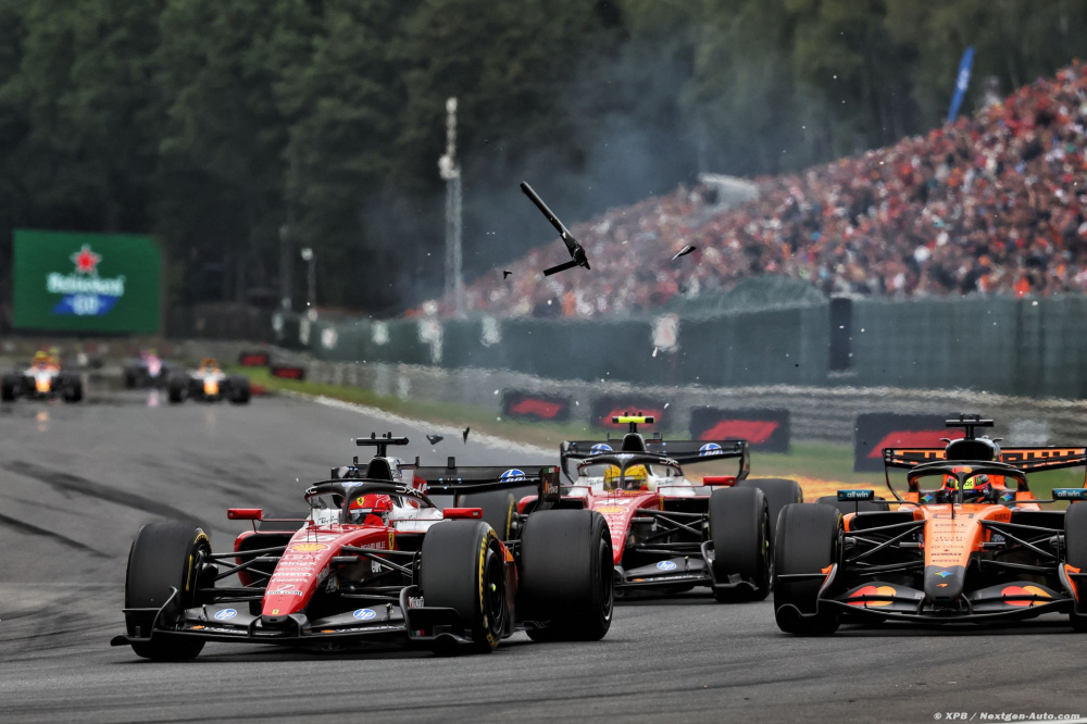 Leclerc reconnaît être 'allé un peu trop loin' dans son duel avec Piastri