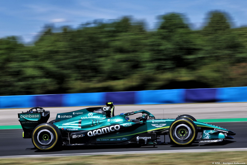 Aston Martin F1 et Alonso confirment les progrès de l'AMR26 B en qualifications