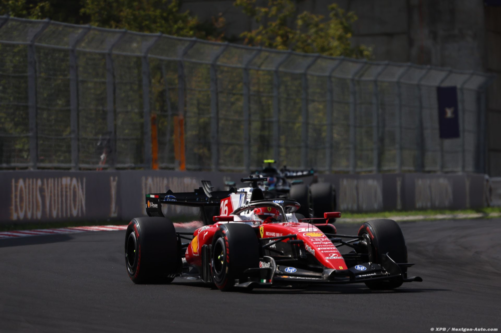 Leclerc ne 'comprend' pas les performances 'en dent de scie' au fil d'une même course