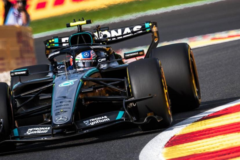 Antonelli domine les derniers essais libres du GP de Belgique, Hamilton casse sa Ferrari