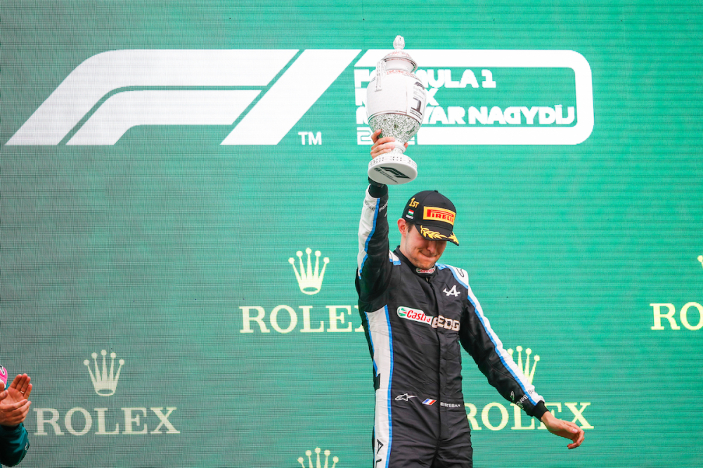 Quand Esteban Ocon devenait vainqueur de Grand Prix en s’imposant en Hongrie