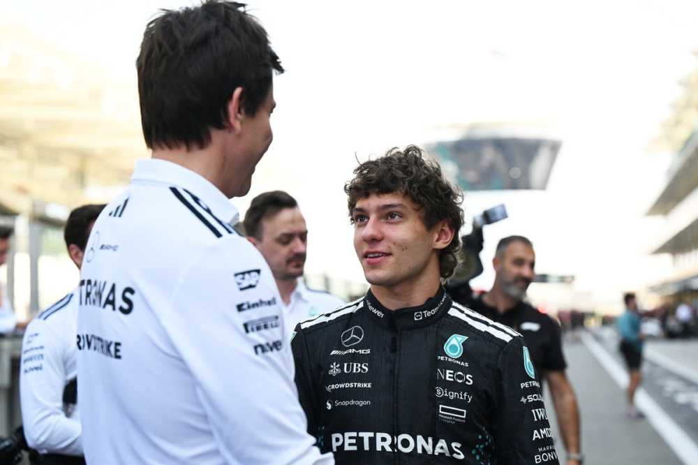 Wolff avait choisi Antonelli pour remplacer Hamilton avant même ses débuts en F2